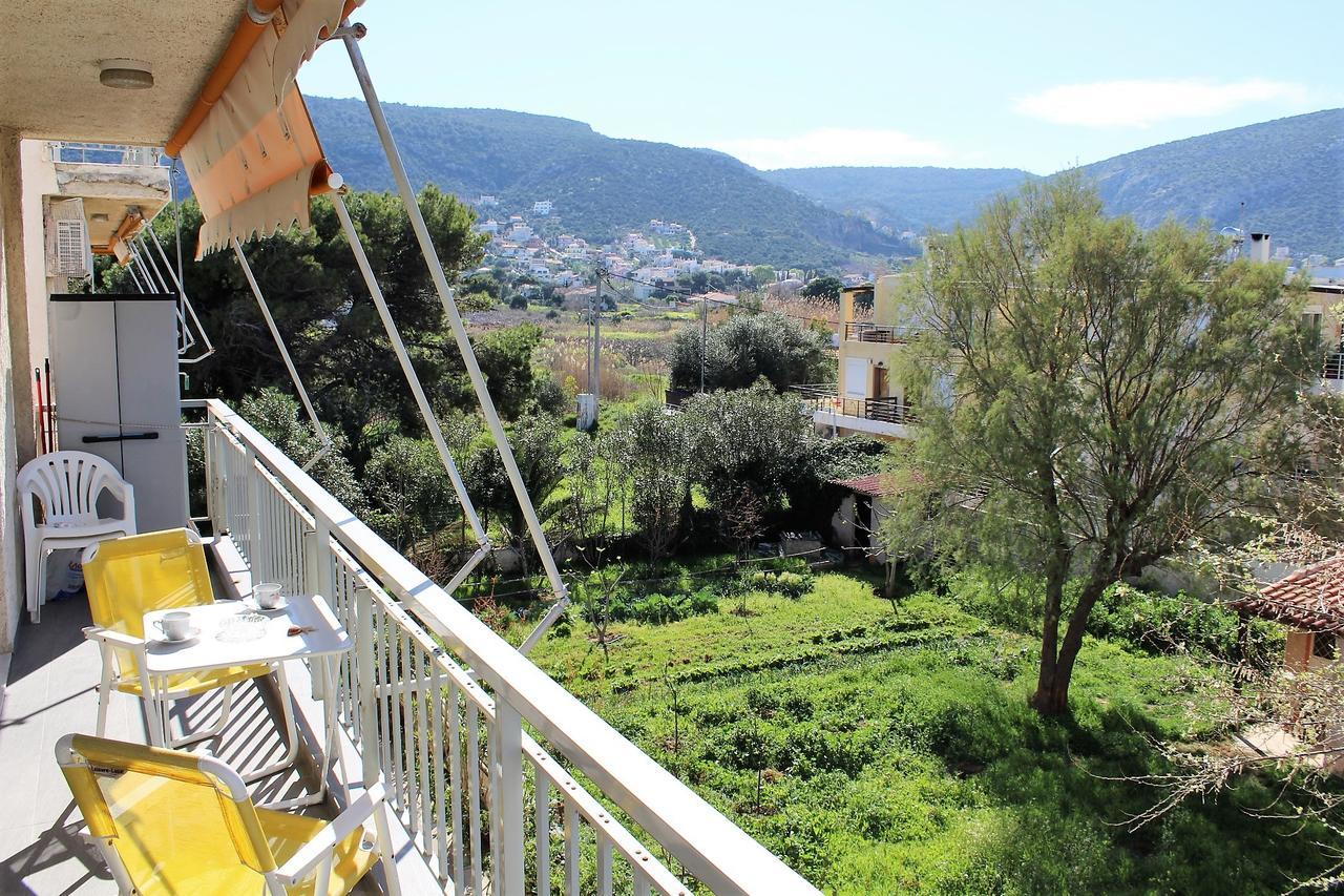 Apartment Sea View In Front Of The Beach Of Agia Marina Pórto Ráfti المظهر الخارجي الصورة